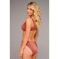 Bikini bottom Sumatra. Color: brick red
