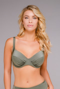Bikini top Sumatra. Color: green