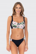 Bikini top Thalia. Color: black
