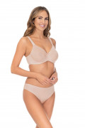 Powerlace low-rise briefs. Color: beige
