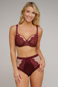 Liemenėlė Jessica. Spalva: bordo 