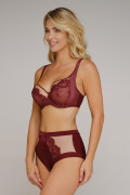 Liemenėlė Jessica. Spalva: bordo 