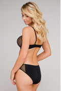 Mesh lace push up bra Kamila. Color: black