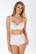 Krūšturis Clean cotton. Krāsa: piena balta