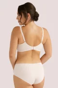 Smooth curves T-shirt bra True. Color: beige
