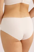 Seamless mid-waist briefs True. Color: beige