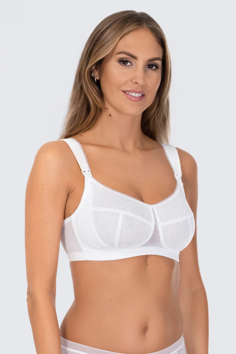 Maitininimo liemenėle Laura. Spalva: balta Maitininimo liemenėle Laura. Spalva: balta