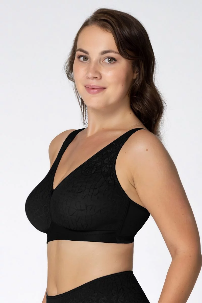Powerlace support bra. Color: black Powerlace support bra. Color: black