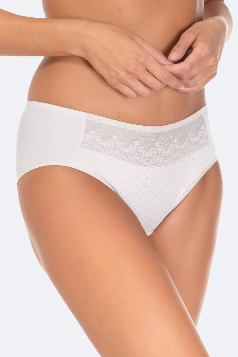 Трусы Divine. Цвет: белый