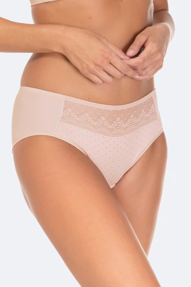 Трусы Divine. Цвет: бежевый