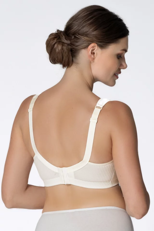 Mastectomy prosthetic bra Martha. Color: ivory