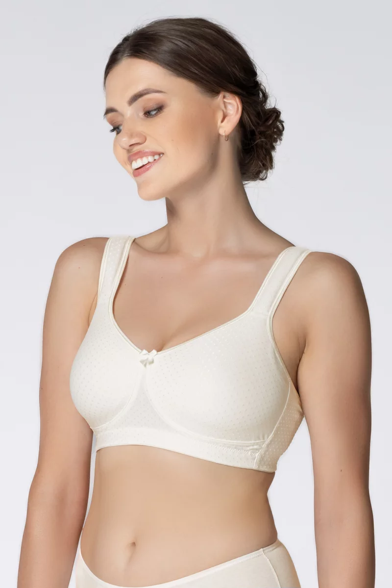 Mastectomy prosthetic bra Martha. Color: ivory Mastectomy prosthetic bra Martha. Color: ivory