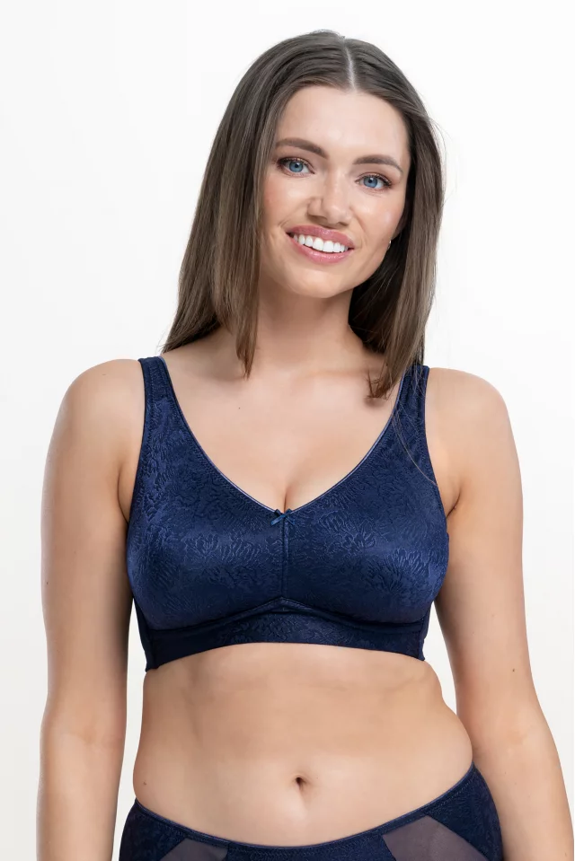 T-shirt bra Sofia. Color: dark blue