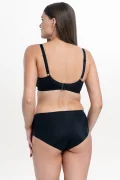 Seamless mid-waist briefs True. Color: black