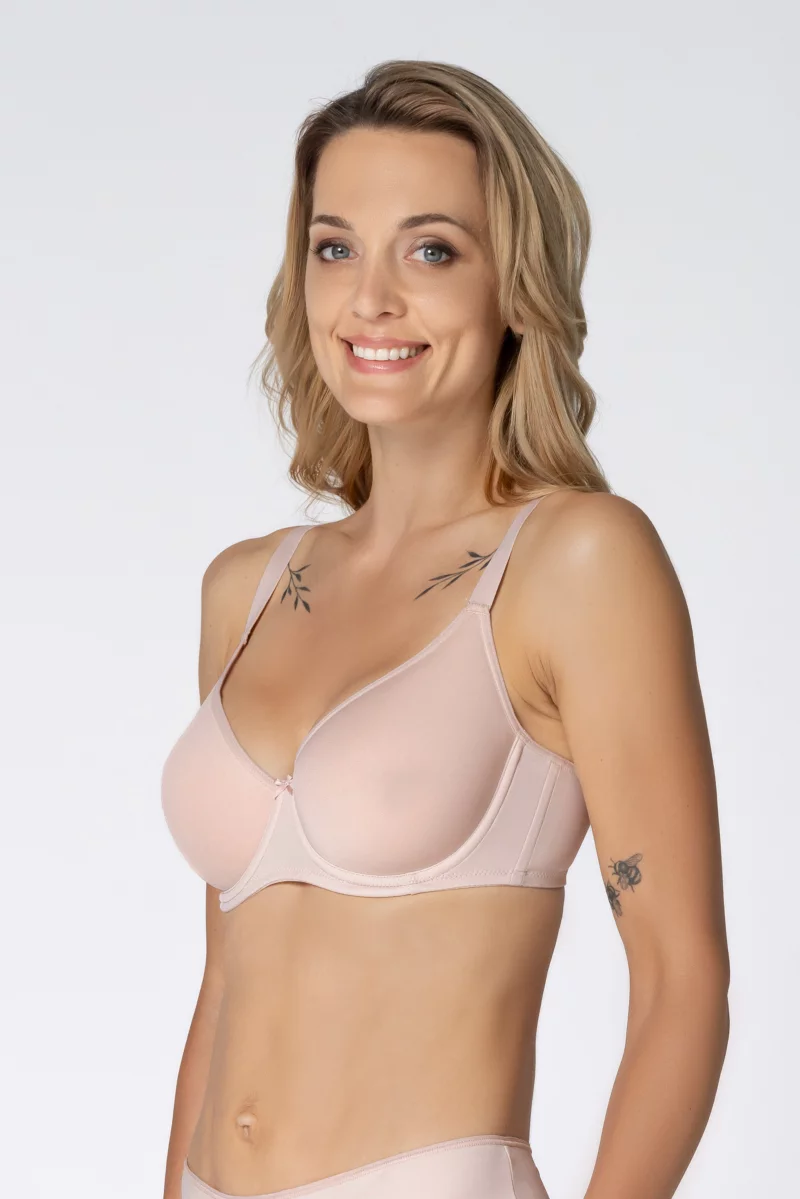 Soft underwire T-shirt bra True. Color: beige Soft underwire T-shirt bra True. Color: beige