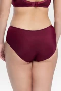 Midwaist briefs Grace. Color: bordeaux 