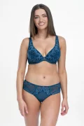 Push-up krūšturis Rebecca. Krāsa: zila