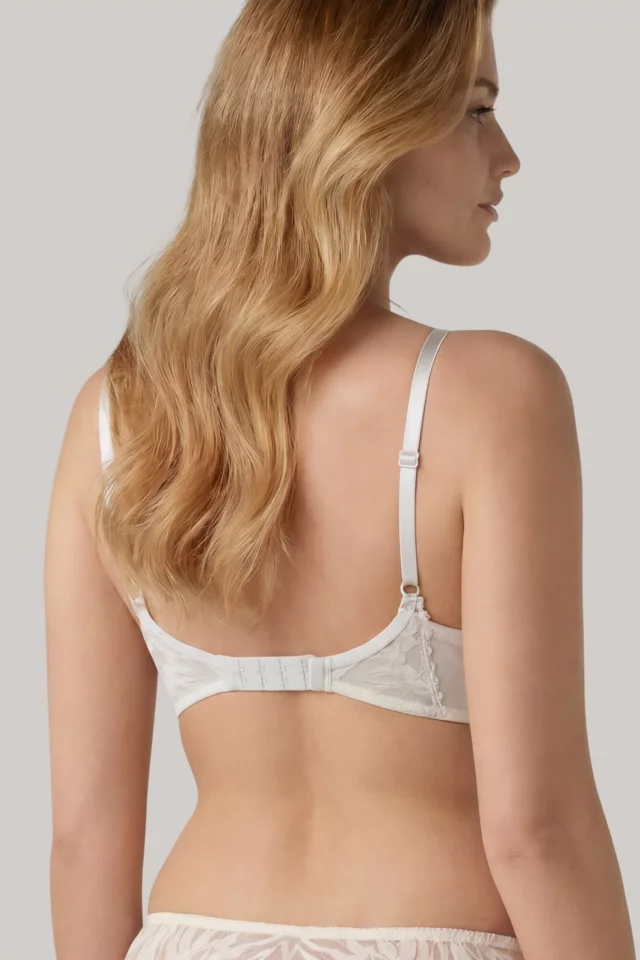 Push-Up Bra with Cotton Lining. Color: ivory
