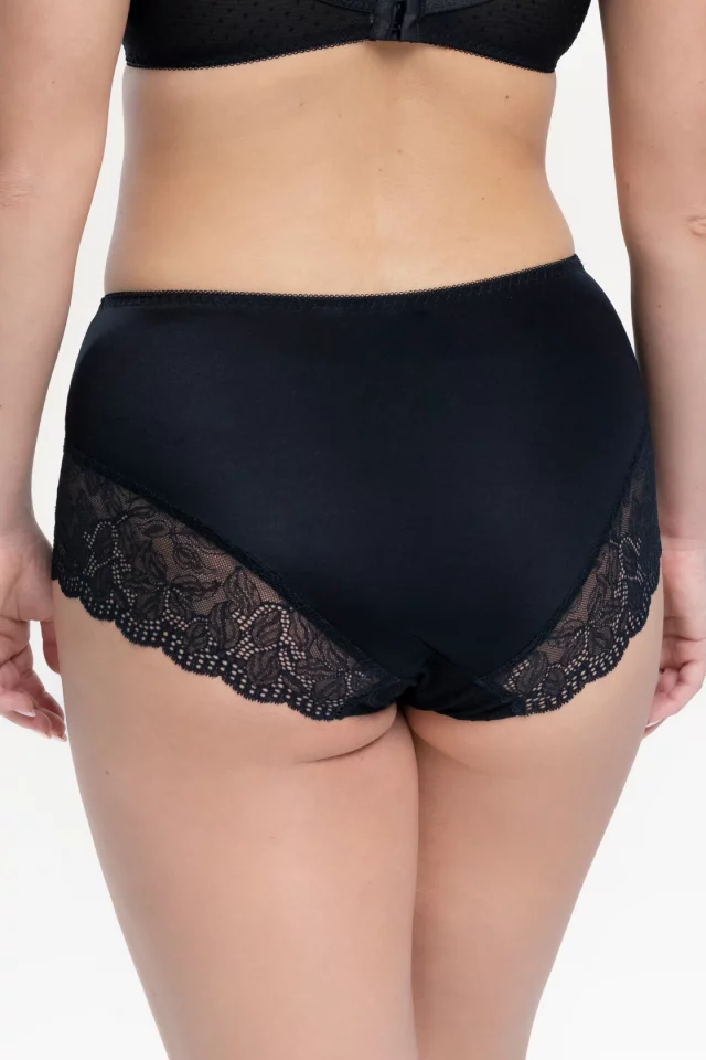 Midwaist briefs Melody. Color: Black