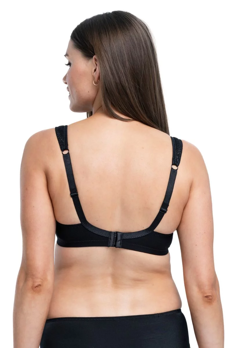 Krūšturis Glorious. Krāsa: melna