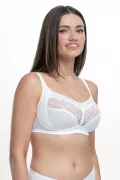 Atbalstošs Soft Lift krūšturis. Krāsa: pienbalta