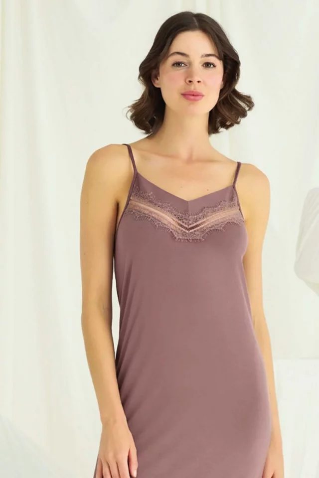 Naktsveļas komplekts Monamise. Krāsa: brūna