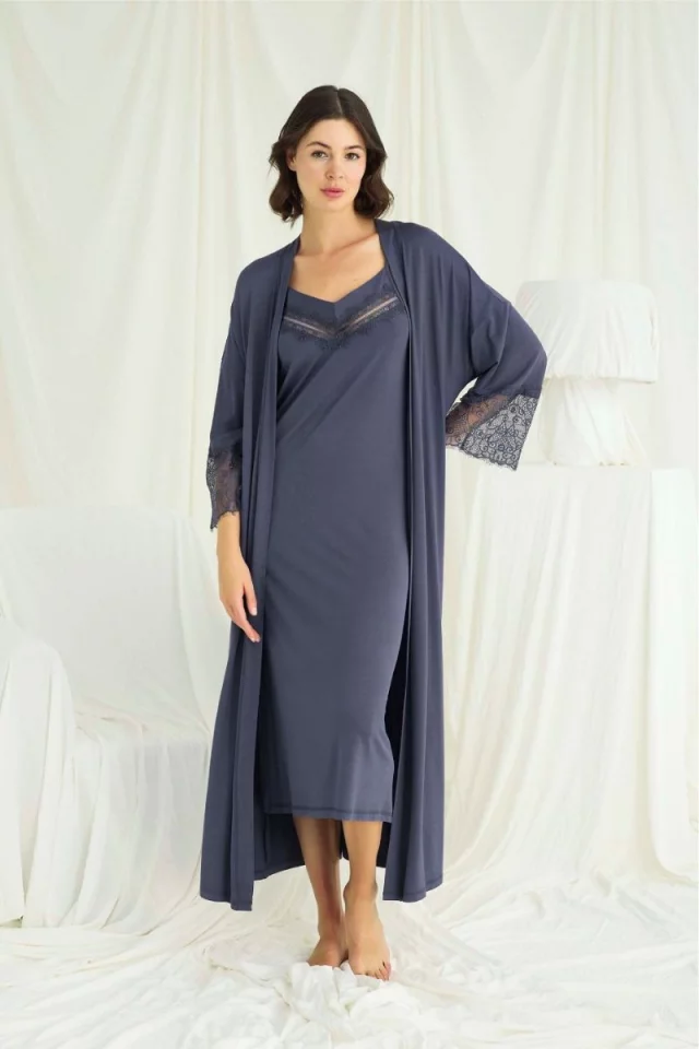 Naktsveļas komplekts Monamise. Krāsa: tumši zila