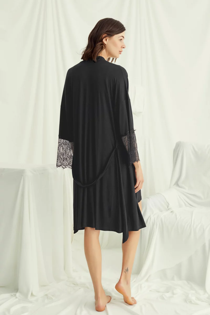 Nightwear set Monamise. Color: black