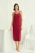 Nightwear set Monamise. Color: dark red