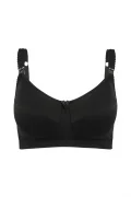 Бюстгальтер для кормления Mamacita, чашки F до H. Цвет: черный