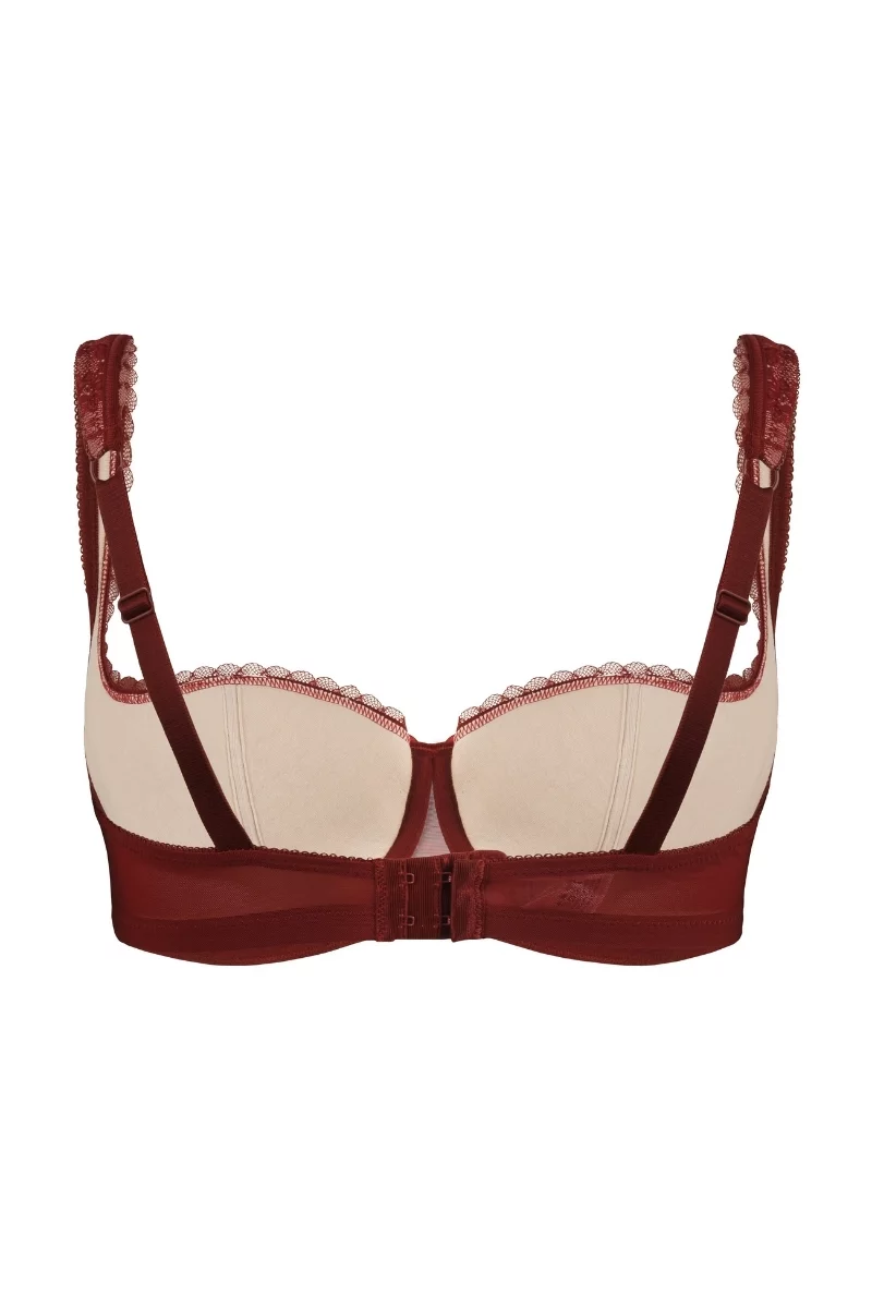 Krūšturis Eliza. Krāsa: sarkana