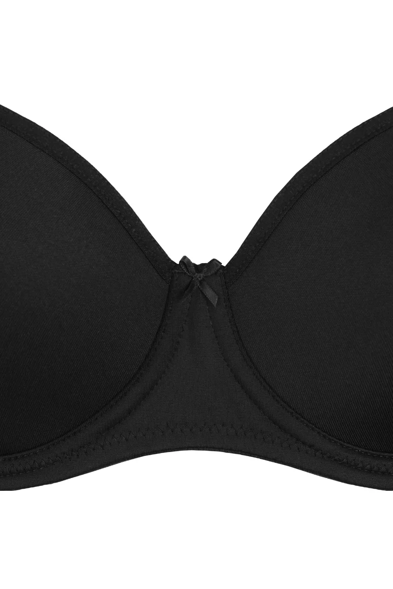 T-krekla krūšturis True. Krāsa: melna