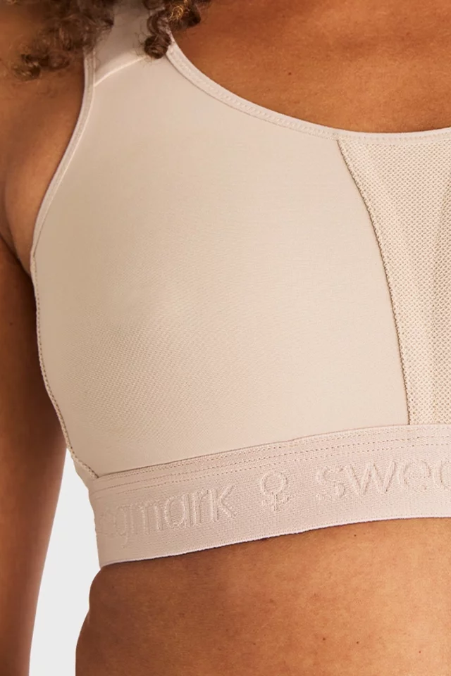 Sport bra Kimberly Iconic. Color: beige