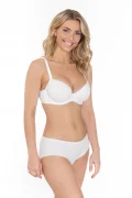 Medvilninė liemenėlė Soft cotton. Spalva: pieno balta