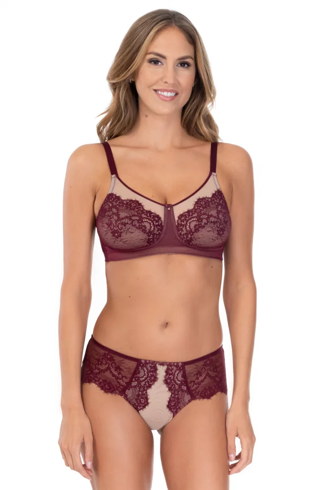 Bra Jessica. Color: burgundy