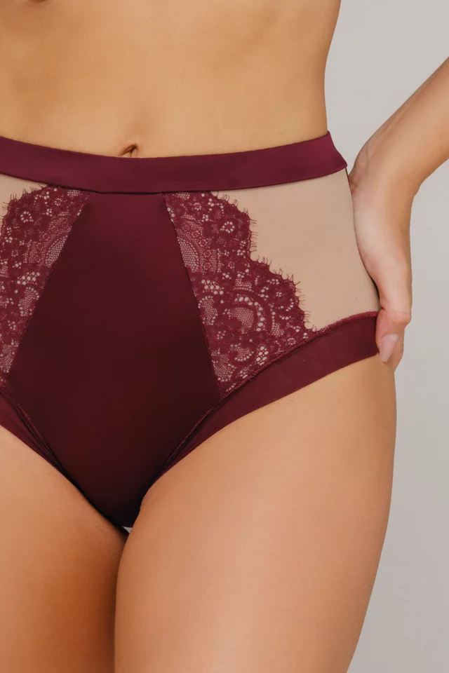 Kelnaitės Jessica. Spalva: bordo