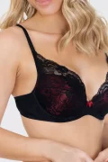 Liemenėlė Carmen. Spalva: juoda  