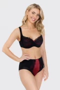 Liemenėlė Carmen. Spalva: juoda