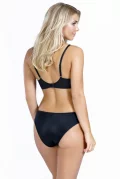 Smooth spacer cup t-shirt bra. Color: black