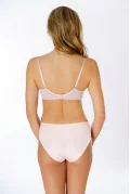 Basic mid-waist briefs. Color: beige