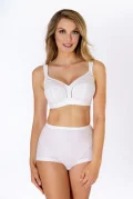 Krūšturis Clean cotton. Krāsa: piena balta