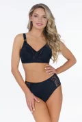 Soft cup bra Livia. Color: black