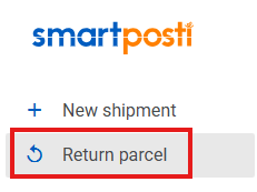 SmartPosti return section